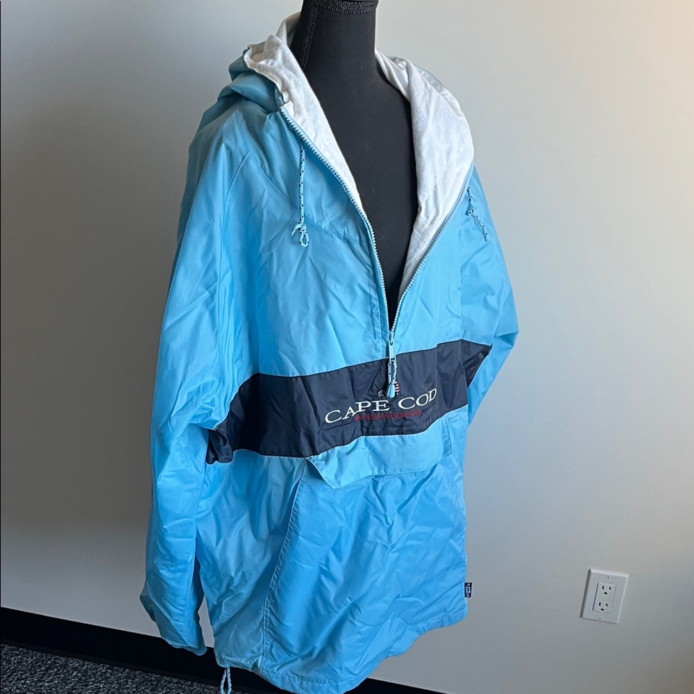 Cape Cod Blue Raincoat for Men